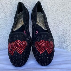 Ros Hommerson Flats woman’s size 6M sparkle Slipon